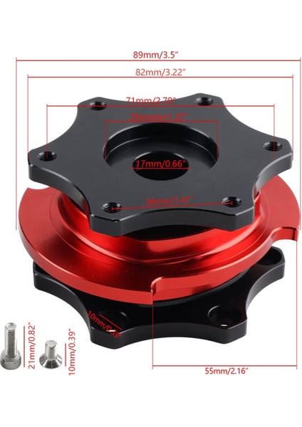 Hızlı Bırakma Direksiyon Simidi Hub Adaptör Çapı Kolay Kurulum Araç Modifikasyon Aracı Için Kaldırma (Yurt Dışından) modelleri