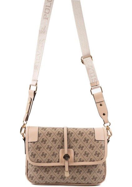 Silver & Polo Koyu Bej - Ten SP1182 Kadın Çapraz Çanta fırsatları
