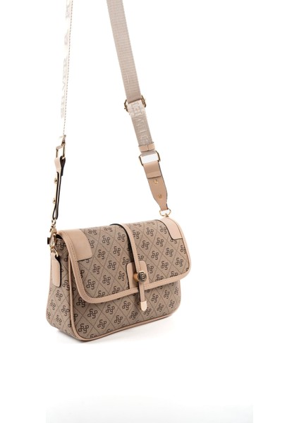 Silver & Polo Koyu Bej - Ten SP1182 Kadın Çapraz Çanta indirimleri
