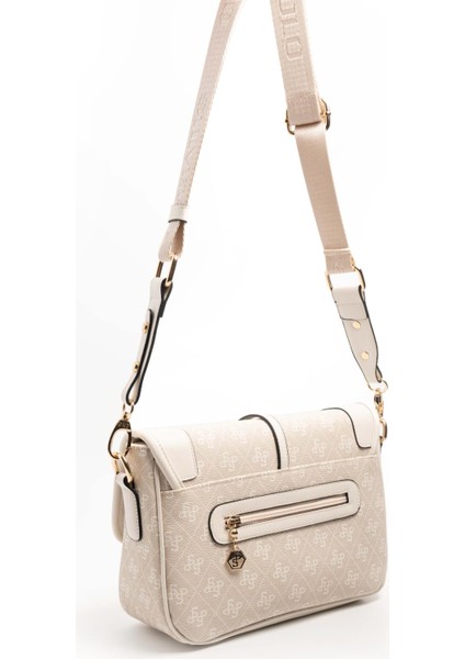 Silver & Polo Taş - Kemik SP1182 Kadın Çapraz Çanta