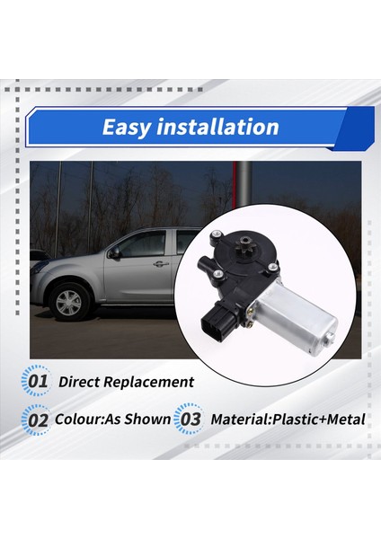 8-98160723-0 Araba Güç Penceresi Motor Ön Solda Solda Isuzu Dmax 12-19 8981607230 8981607240 Otomobil Parçaları 8-98160724-0 (Yurt Dışından) indirimleri