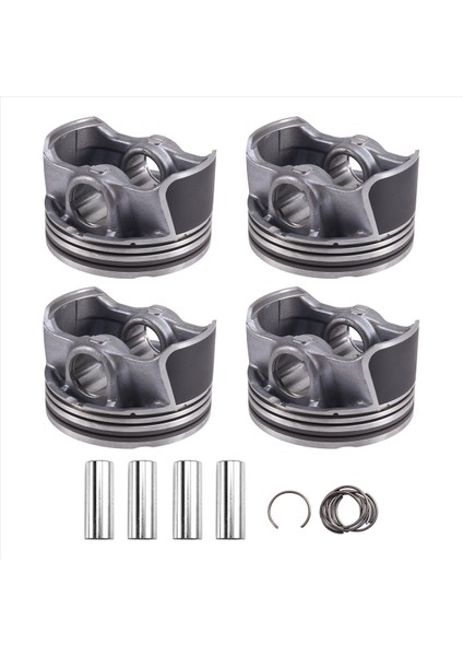 4pcs /lot Araç Motoru Piston Kiti Genesis Için G70 Kia Optima Sorento Hyundai Santa Sonata 2015-2021 23410-2G450 234102G450 (Yurt Dışından) modelleri