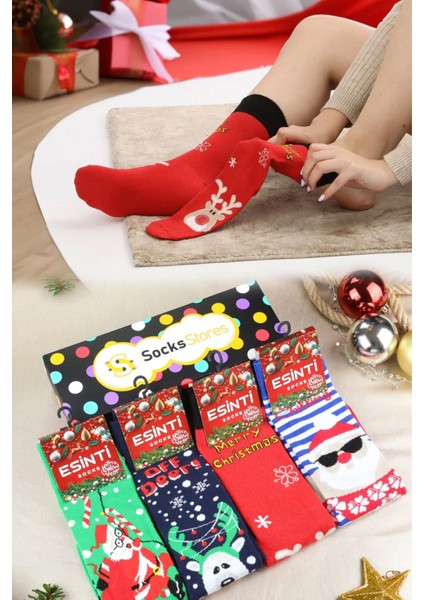 5'li Yılbaşı Çorabı