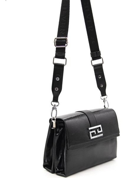 Silver & Polo Siyah - Siyah SP1009 Kadın Çapraz Çanta