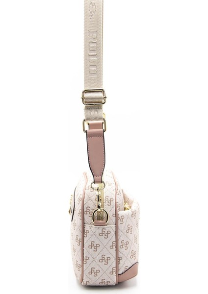 Silver & Polo Pembe - Somon SP1094 Kadın Çapraz Çanta