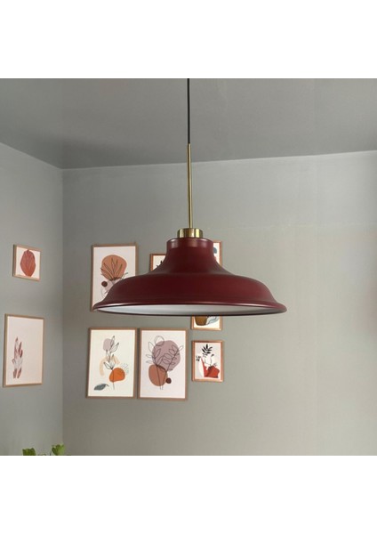 Bergo Vişne Çürüğü Ince Eskitme Başlık Avize Salon Oturma Odası Yatak Odası Sarkıt Modeli fırsatları