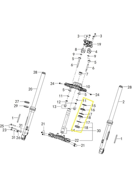 JEDI750 Furç Yatağı