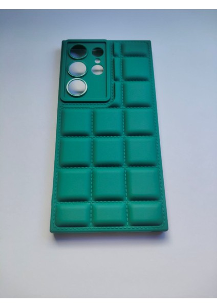 Samsung S24 Ultra Yeşil Darbe Emici Kamera Korumalı Silikon Kılıf- Çoklu Renk Seçeneği