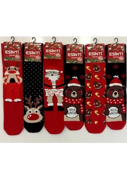 6'lı Kokulu Yılbaşı Çorabı