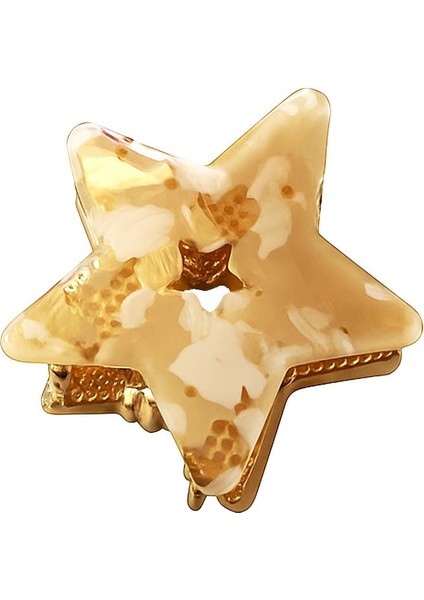 Lüks Metal Asetat Yıldız Mandal Toka modelleri