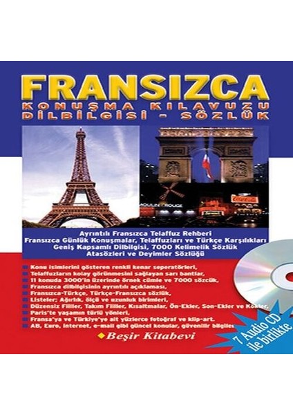 Fransızca Konuşma Kılavuzu Dilbilgisi - Sözlük (Cd'li)