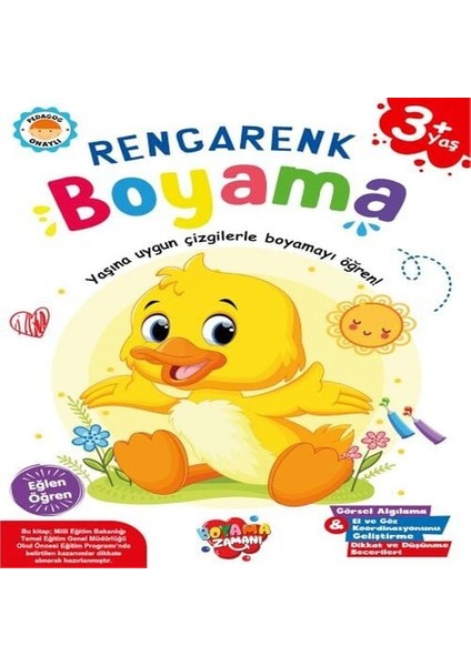 Rengarenk Boyama 3 Yaş