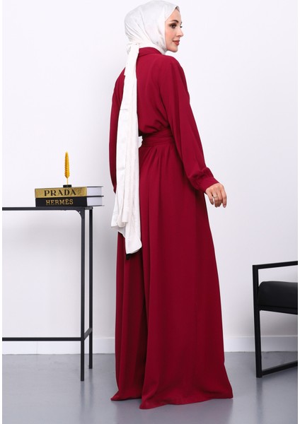 Bordo Bel Lastikli Tulum fırsatları