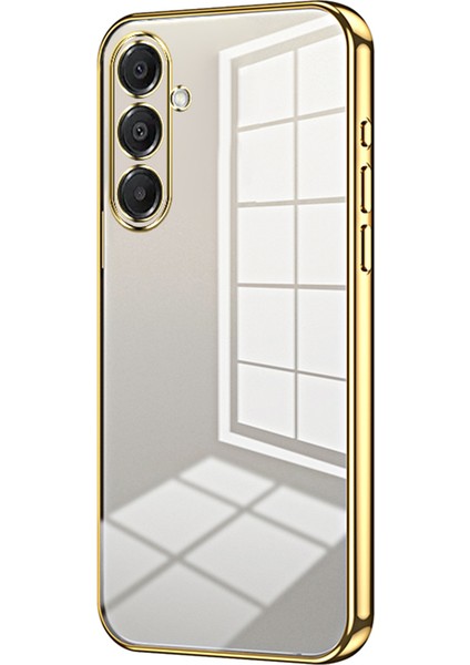 Samsung Galaxy A17 5g Galvanik Çerçeve Yumuşak Tpu Telefon Kılıfı (Yurt Dışından)