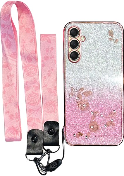 Samsung Galaxy A17 5g Tpu Degrade Telefon Kılıfı ve Boyun Askıları (Yurt Dışından)