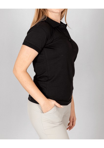 Kadın Slim Fit Polo Yaka T-Shirt fiyatları