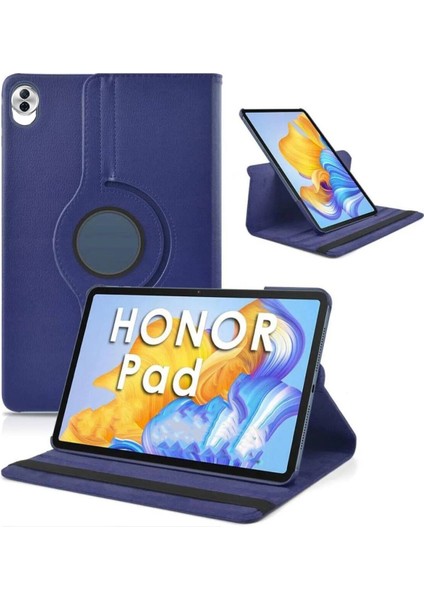 Huawei Honor Pad 10 12.1 Inç Uyumlu 360 Dönebilen Standlı Suni Deri Tablet Kılıfı