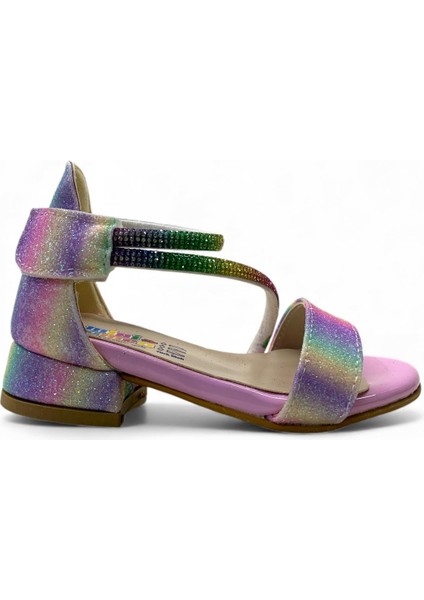 796 Kız Bebek Topuklu Abiye Ayakkabı