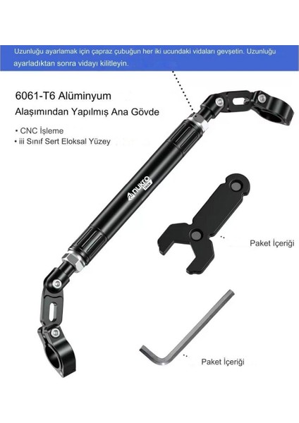 Gidon Ara Bar Hb4-L Gidon Arası Crossbar Uzatma Çubuğu fırsatları