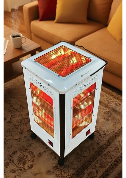 KHT-8407 Quartz Isıtıcı 5 Yönlü Isıtma & Enerji Tasarruflu Kuvars Tüp & Taşınabilir Tasarım fiyatları