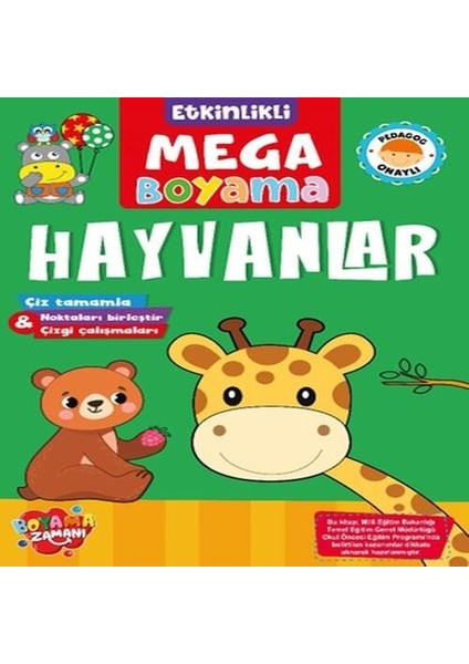 Etkinlikli Mega Boyama - Hayvanlar