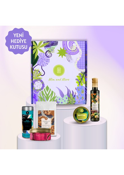 Harmony Hediye Kutusu | Saf Matcha – Güllü Lokumlu Türk Kahvesi – Caramelized Cookie Kahve fiyatları