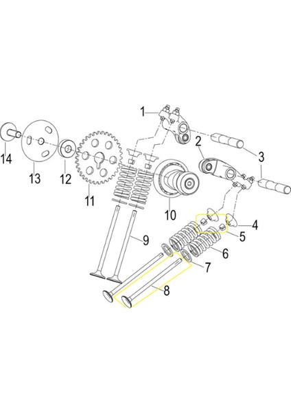TRX12 Subap Baskı Tırnağı