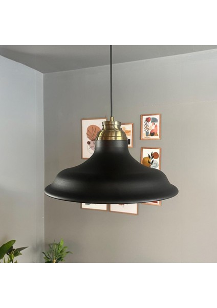 Bergo Siyah Kum Saati Başlık Avize Salon Oturma Odası Yatak Odası Sarkıt Modeli fırsatları