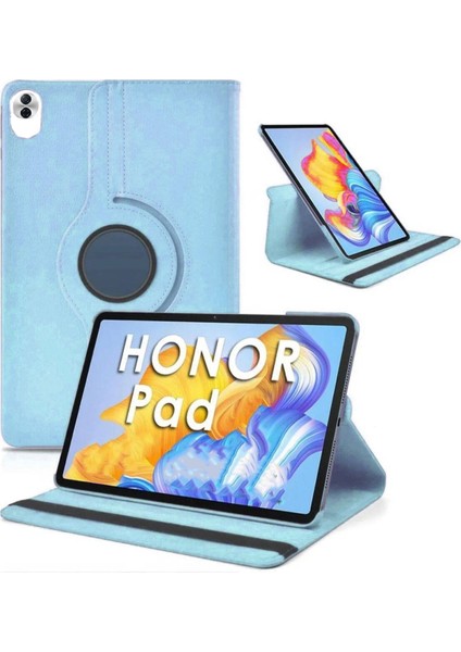 Huawei Honor Pad 10 12.1 Inç Uyumlu 360 Dönebilen Standlı Suni Deri Tablet Kılıfı