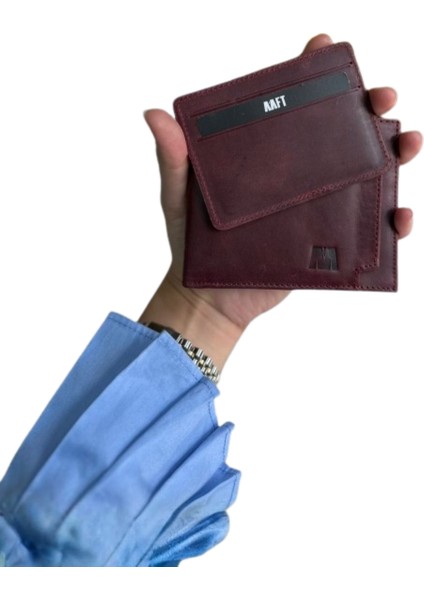 Hakiki Deri Erkek Cüzdan-Kartlık Seti | Paris 1204