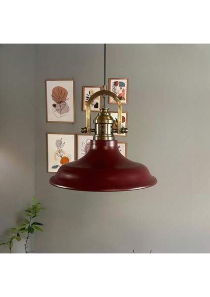 Bergo Vişne Çürüğü Delikli Eskitme Başlık Avize Salon Oturma Odası Yatak Odası Sarkıt Modeli fiyatları