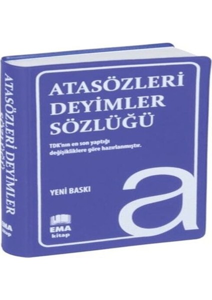 Atasözleri Deyimler Sözlüğü (Plastik Kapak)
