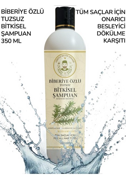 Biberiye Özlü Tuzsuz Bitkisel Şampuan 350 ml Tüm Saçlar Için fiyatları