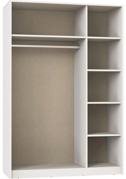 Glen Orma 3 Kapaklı Dolap - Beyaz