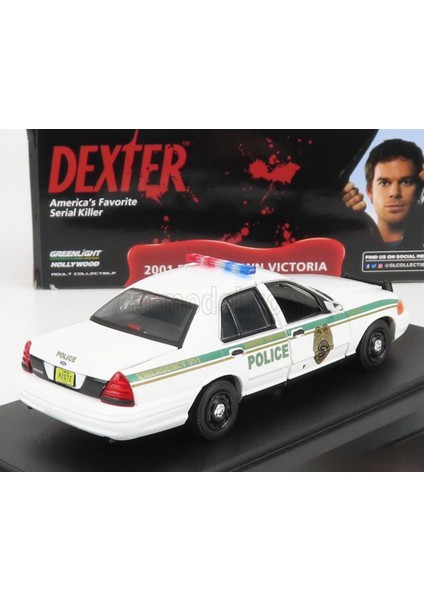 Hollywood Dexter 1:43 2001 Ford Crown Victoria – Polis Arabası - Synoverse Kitap Hediyeli fiyatları