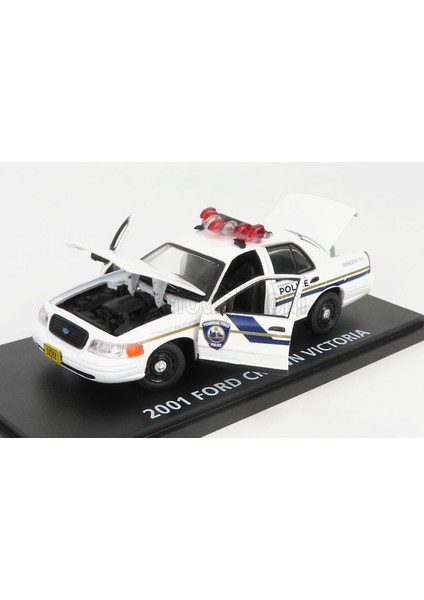 Hollywood Dexter 1:43 2001 Ford Crown Victoria – Polis Arabası - Synoverse Kitap Hediyeli modelleri