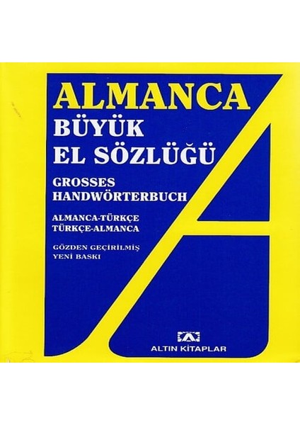 Almanca Büyük El Sözlüğü