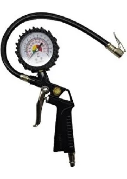 Lastik Şişirme Tabancası Saatli Basınç Ölçer modelleri