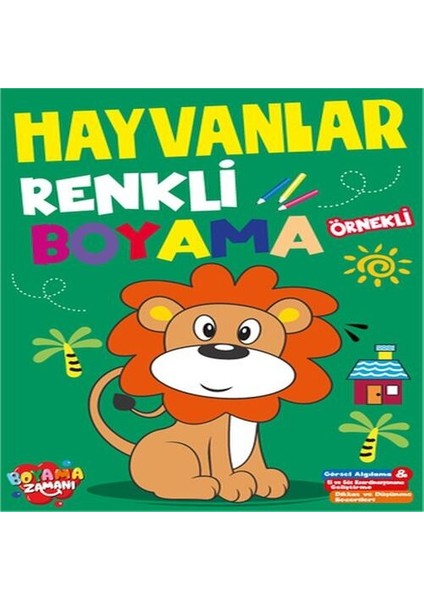 Renkli Boyama Hayvanlar