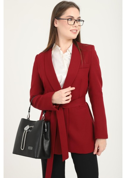 Silver & Polo Siyah - Siyah SP967 Kadın Çapraz Çanta