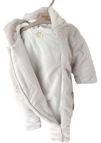 20305 Unisex Bebek Lucky Bear Elyaf Dolgulu Kapüşonlu Tulum fiyatları