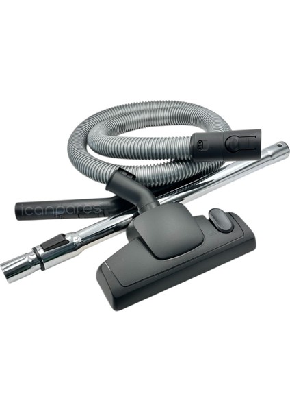 Philips Uyumlu Fc 9330 Powerpro Compact Süpürge Hortumu (Dayanıklı-Güçlü) Başlığı Borusu