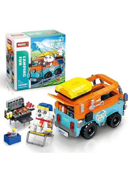 Camping Fun CO298 LEGO 670 Parça