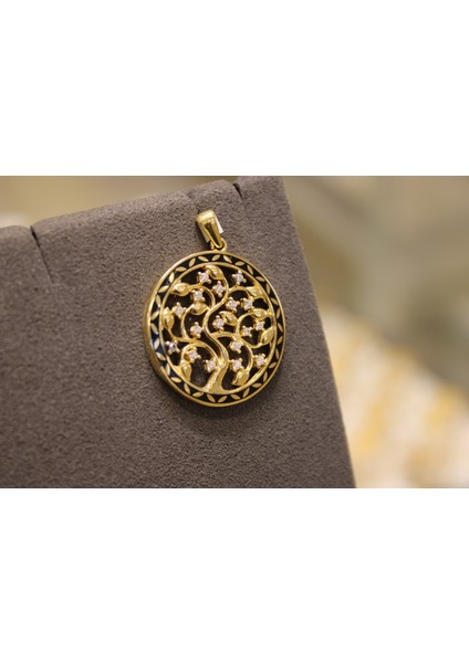 14 Ayar Altın Mineli 5,10 gr Kolye Ucu fiyatları