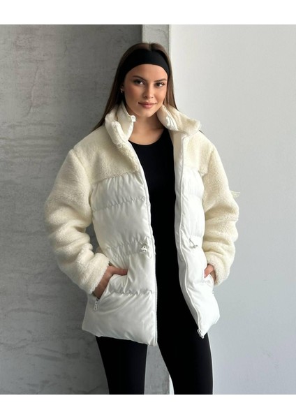 Kapütone Süet Detay Mont modelleri