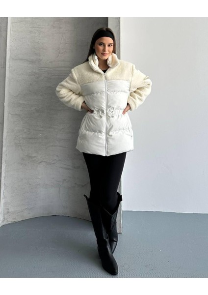 Kapütone Süet Detay Mont indirimleri