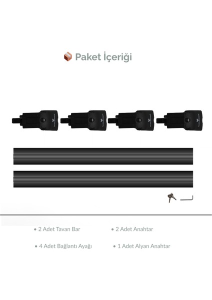 Audı Q5 Uyumlu (8r) 2009-2017 Ara Atkı Tavan Barı Trs-2 Siyah modelleri