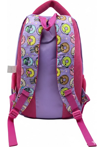 ilkokul Çantası Mor-Donut Desenli fırsatları