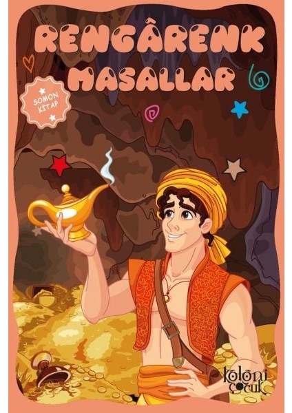 Çocuklar Için Hayal ve Odak Geliştirici Rengarenk Masallar Somon