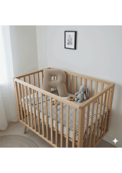 Litera, R Harfi, Yastık, Kırlent, Elyaf Dolgulu, Welsoft Kumaş, 40 cm modelleri